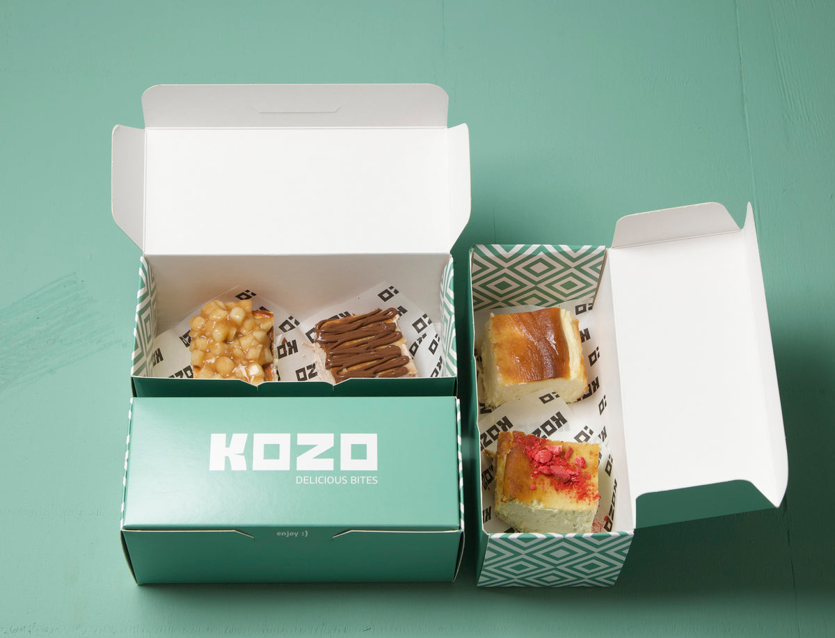 6 Pcs/db Cheesecake BOX