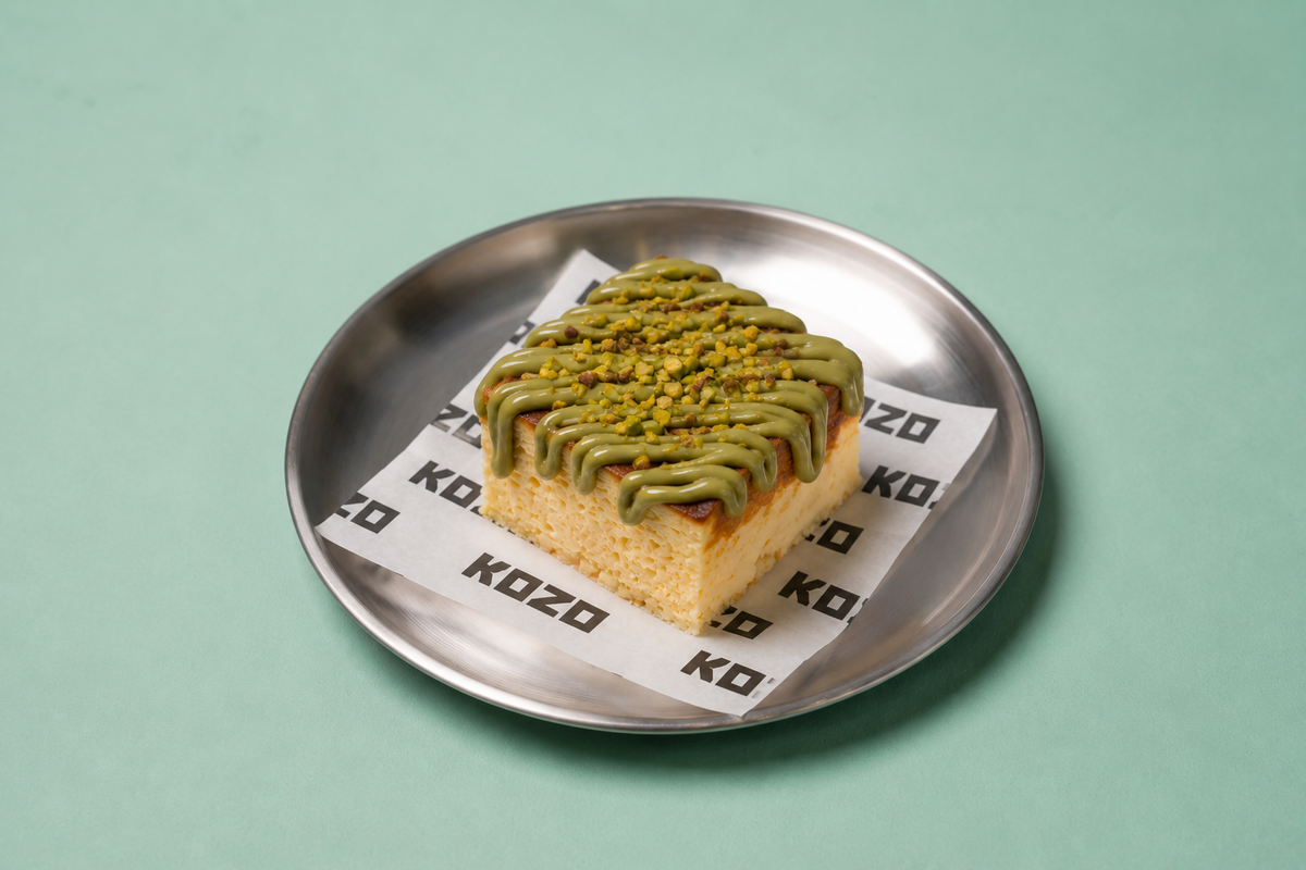 Pistachio & White Chocolate Cheesecake